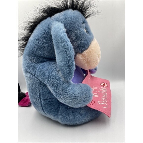 RARE Disney Store Exclusive Eeyore 13” Plush Winnie the Pooh Detachable Tail - Picture 9 of 10